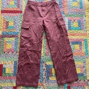 PINK Victoria's Secret Dusty Rose Cargo Pants size small